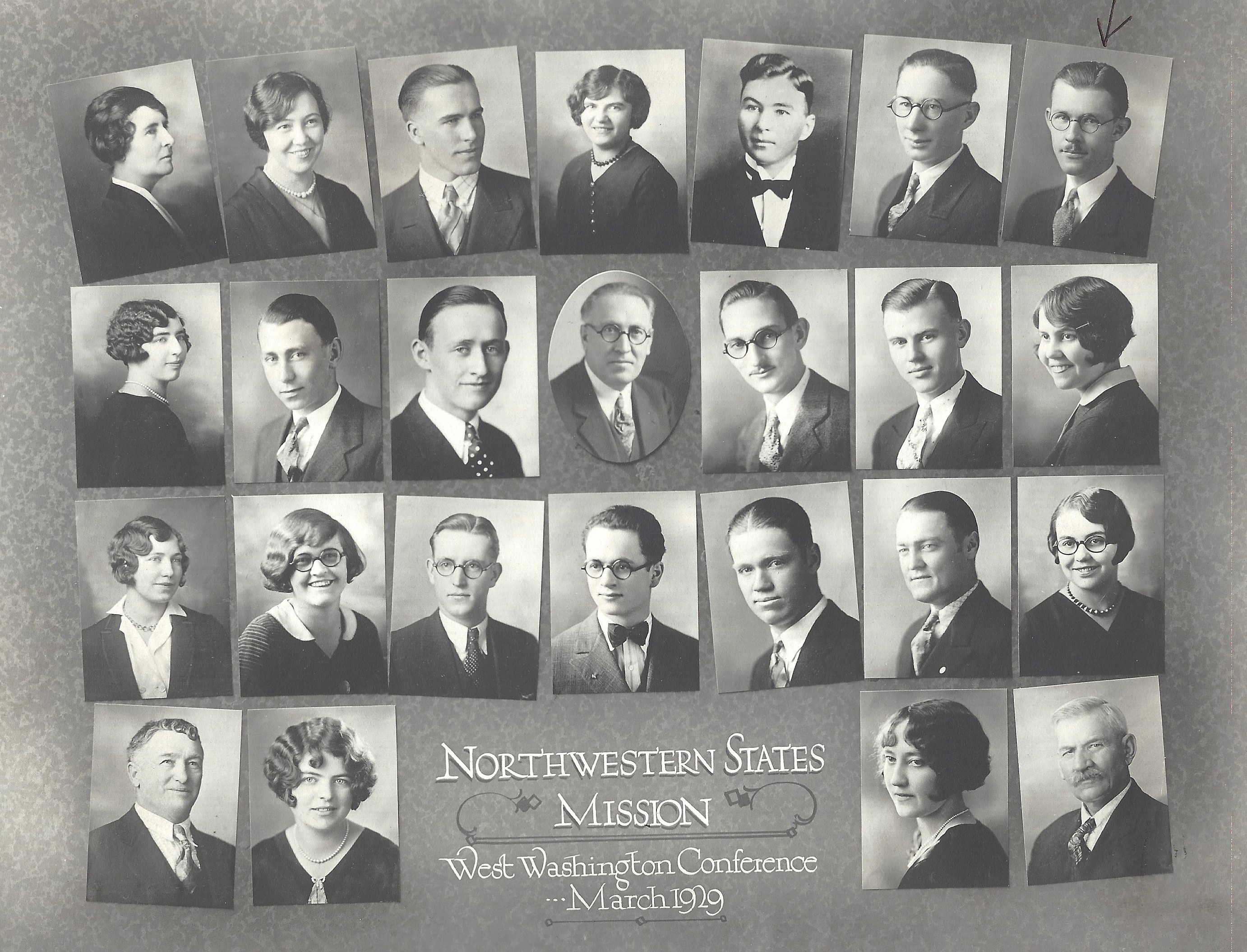 Northwestern States Mission, West Washington Conference, March 1929,  1929 March